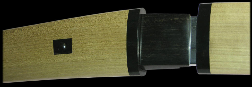 ebony inlay saya